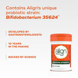 Align Probiotic 5X Extra Strength 30 Capsules packaging