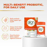 Align Probiotic capsule close-up showing size