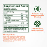 Align Probiotics + Fiber Gummies lifestyle shot with fruits