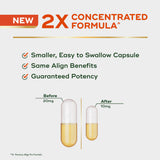 Align ProFormula Probiotic Capsules side view with bottle