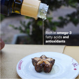 ALIKSIR Sacha Inchi Oil in a lifestyle setting