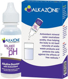 Alkazone Alkaline pH support Drops 1.25 fl oz side view