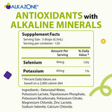 Alkazone pH Balance Drops 1.25 oz bottle side view
