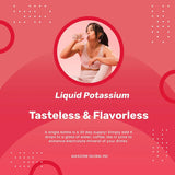 Alkazone Potassium Liquid Supplement with measuring drops