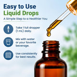 AlkoStop Alko Stop Drops 60ml back view