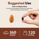 ALLBIZ Ceylon Cinnamon Softgels bottle with 300 count display