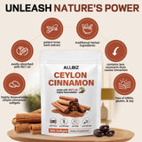 ALLBIZ Ceylon Cinnamon Softgels lifestyle scene on kitchen counter