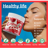 Allcoovita Colostrum Chews ingredients list on packaging