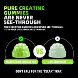 Allcoovita Creatine Gummies side view of packaging