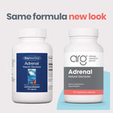 Allergy Research Group Adrenal Cortex Extract with a measuring spoon