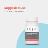 Allergy Research Group B6 (Pyridoxal Phosphate) 275mg supplement packaging