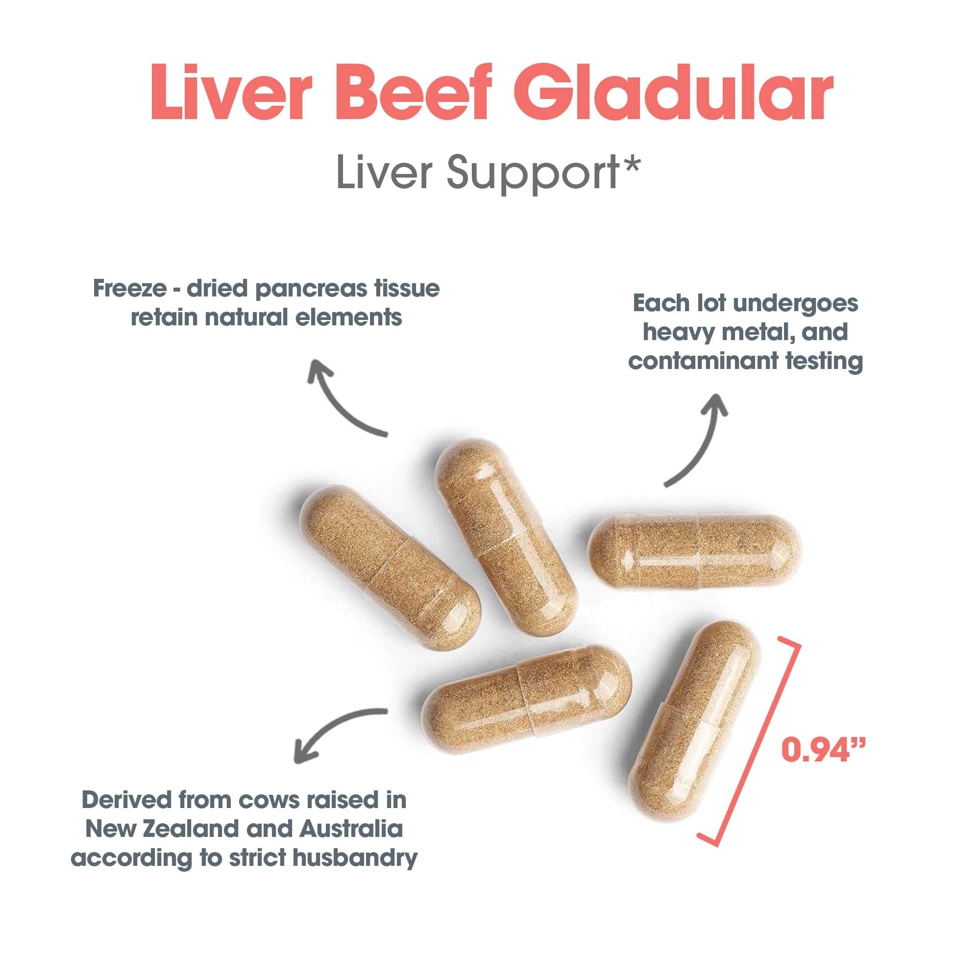 Allergy Research Group Beef Liver Supplement packaging