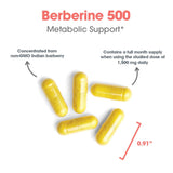 Allergy Research Group Berberine HCl 500mg Capsules close-up of capsules