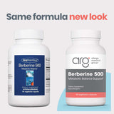 Allergy Research Group Berberine HCl 500mg Capsules side view