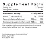 Allergy Research Group Buffered Vitamin C 120 capsules packaging