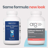 Allergy Research Group Buffered Vitamin C Powder 290g packaging