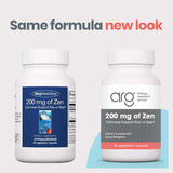Allergy Research Group Calmness Support Supplement 200mg Zen side view