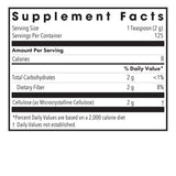 Allergy Research Group Cellulose Powder 250g side view