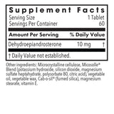 Allergy Research Group DHEA 10 supplement tablets close-up