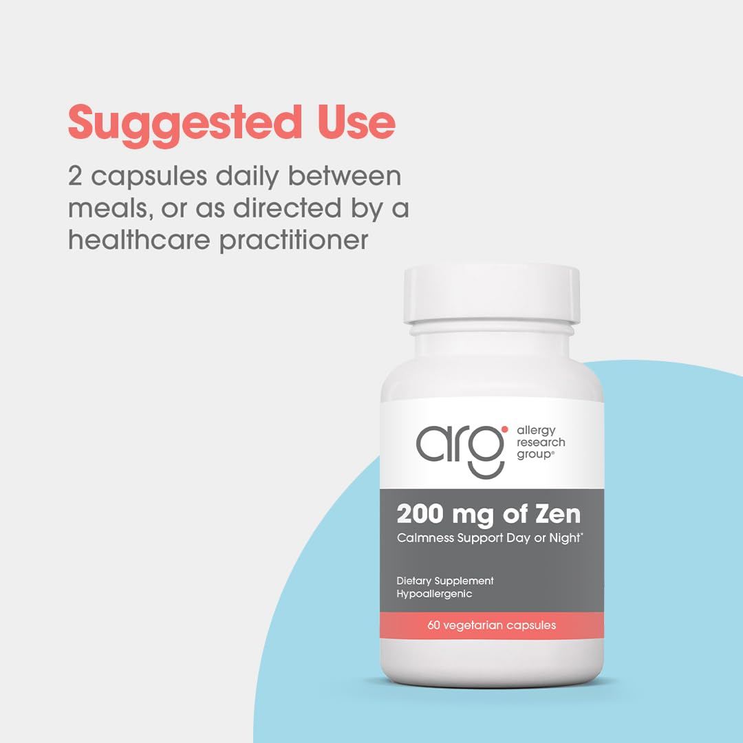Allergy Research Group GABA L-Theanine Supplement ingredients list