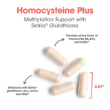 Allergy Research Group Homocysteine Plus Supplement bottle top view