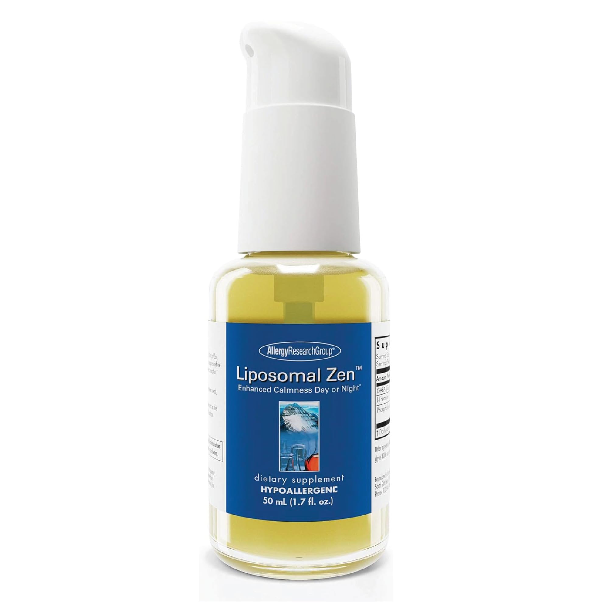 Allergy Research Group Liposomal Zen GABA Supplement front view