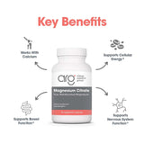 Allergy Research Group Magnesium Citrate 145g packaging details