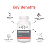 Allergy Research Group Magnesium Citrate 170mg capsules close-up