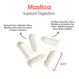 Allergy Research Group Mastica supplement on a wooden table