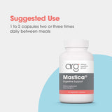 Allergy Research Group Mastica supplement with a measuring spoon