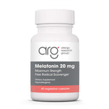 Allergy Research Group Melatonin 20 mg 60 tablets front view