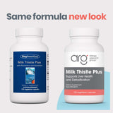 Allergy Research Group Milk Thistle Capsules 200mg bottle with label