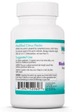 Allergy Research Group Modified Citrus Pectin 134g back view with ingredient list