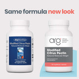 Allergy Research Group Modified Citrus Pectin 5g supplement back view