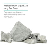 Allergy Research Group Molybdenum Liquid Supplement ingredients list