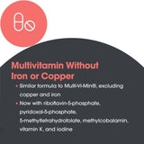 Allergy Research Group Multi-Vi-Min supplement ingredients list on packaging