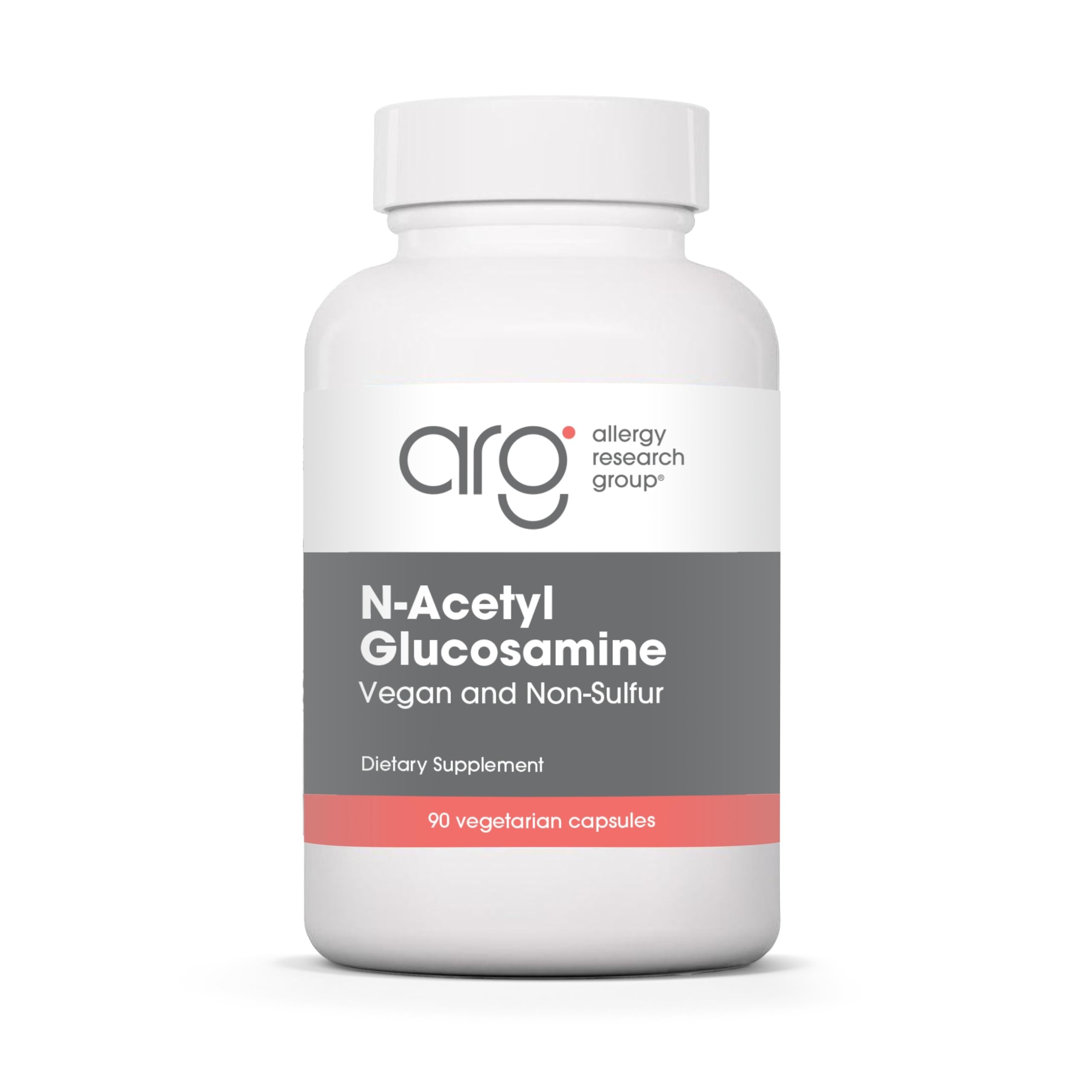 Allergy Research Group N-Acetyl-D-Glucosamine 500mg capsules front view