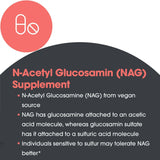 Allergy Research Group N-Acetyl-D-Glucosamine capsules with measuring spoon