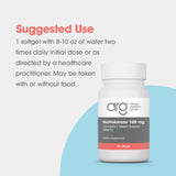 Allergy Research Group Nattokinase 100 mg supplement on a wooden table