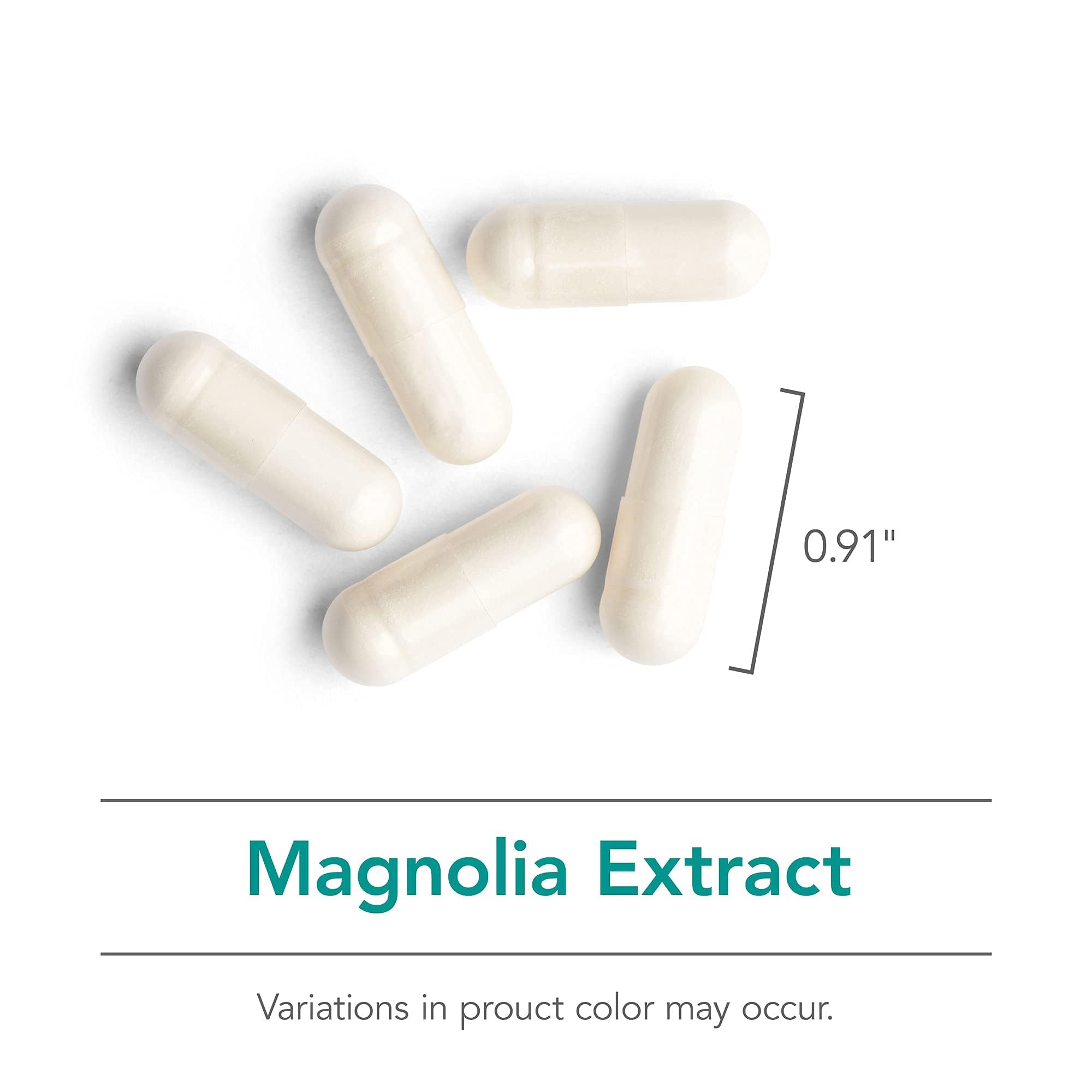 Allergy Research Group NutriCology Magnolia Extract bottle side view