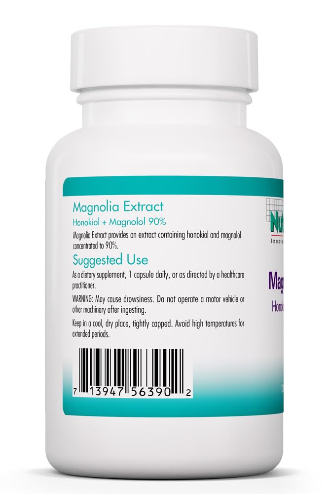 Allergy Research Group NutriCology Magnolia Extract capsule close-up