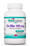 Allergy Research Group NutriCology Ox Bile 125 mg Capsules front view