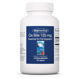 Allergy Research Group Ox Bile Capsules 125mg front view