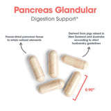 Allergy Research Group Pancreas Natural Glandular 28g capsule close-up