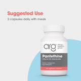 Allergy Research Group Pantethine Supplement 660mg bottle with label