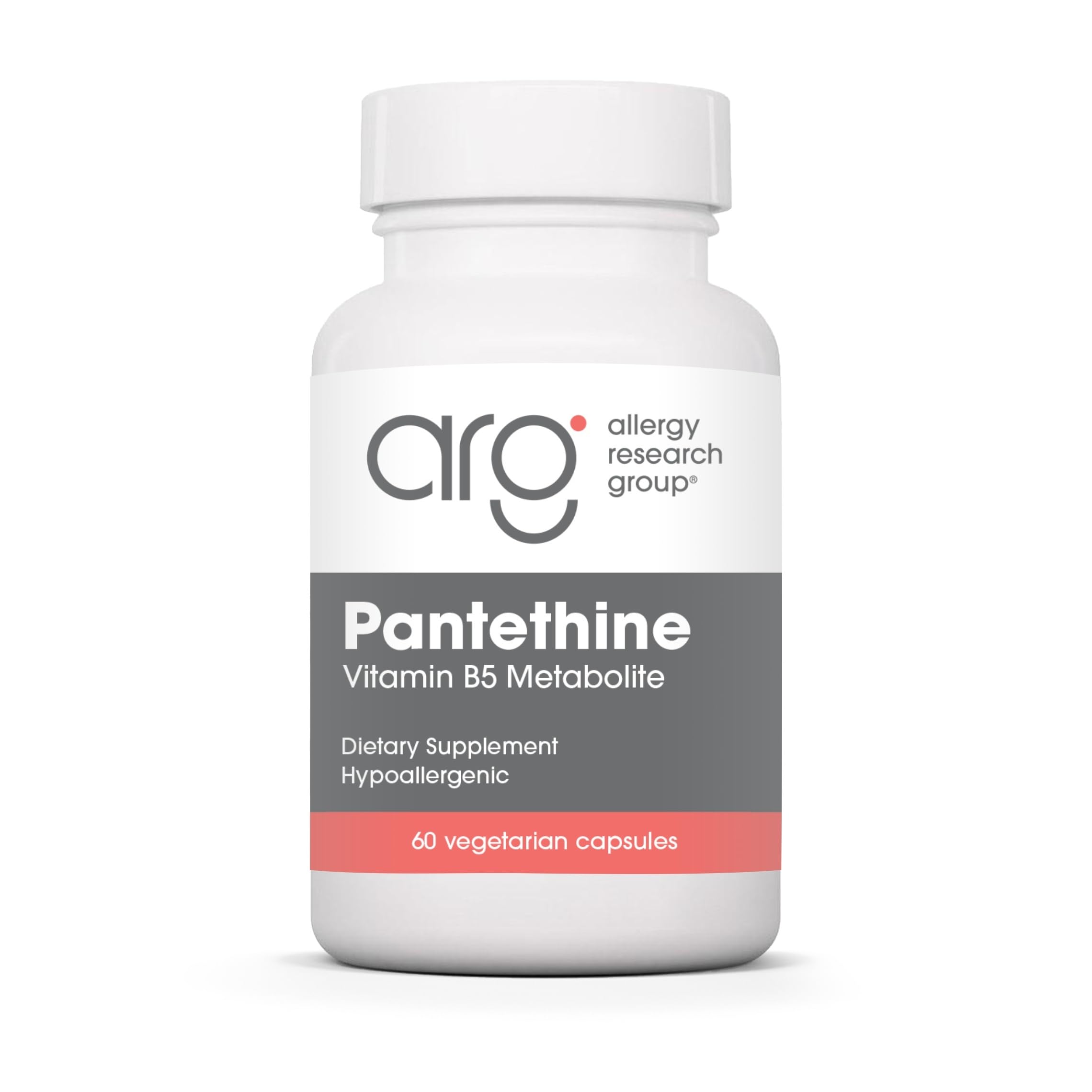 Allergy Research Group Pantethine Supplement 660mg front view