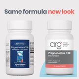 Allergy Research Group Pregnenolone 100mg supplement side view