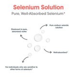 Allergy Research Group Selenium Solution liquid bottle back view