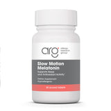 Allergy Research Group Slow Motion Melatonin 1.2 mg 60 Tablets front view