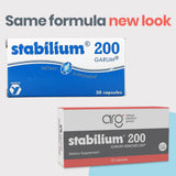 Allergy Research Group Stabilium 200 30 Capsules side view